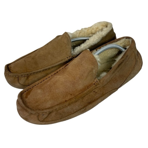 B2 Men’s UGG Australia Ascot Sherpa Slide Slippers Sz 15 main image 5